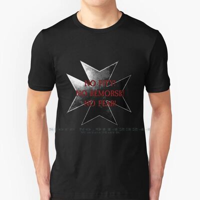 Templar Vow-No Pity! No Remorse! No Fear! 100% Cotton T Shir