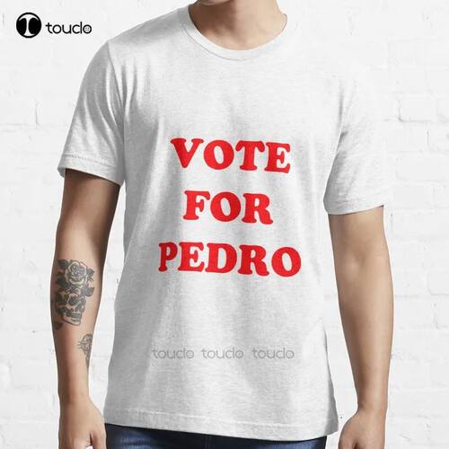 New Vote For Pedro Napoleon_Dynamite Movie T-Shirt Cotton Me