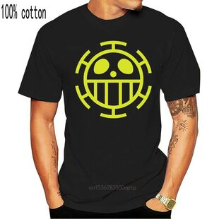 T Shirt Men Women Heart Pirate Logo Flag Trafalgar Law NEW B