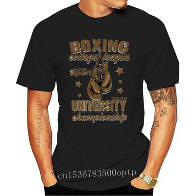 New Boxing League T-Shirt 100% Cotton Premium Tee 2021 Tops