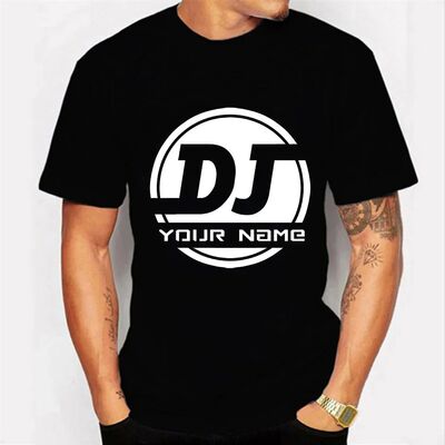 CX Custom Logo T-shirt DJ DIY Name Picture Text Team Tshirt