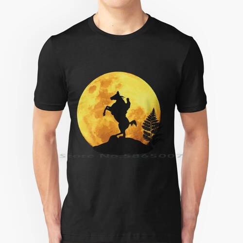 Night Moon Rider Knight Funny Legends 100% Cotton T Shirt Ni