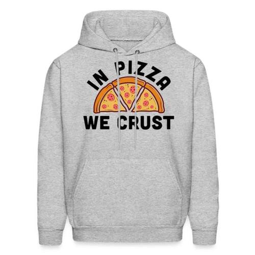Pizza Fan Men Hoodie Pizza Fan Gift Pizza Fashion Casual Lon