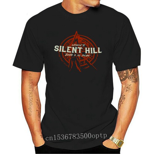New Welcome To Silent Hill Death Is No Escape Black Men T-Sh