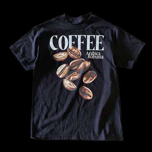 Summer Fashion Heavyweight Retro Men's English Letters 100%