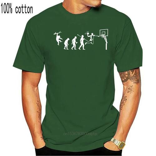 Printed T Shirt 2018 Fashion Brand S Evolution  Basketballer