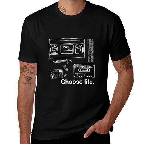 Choose Life T-Shirt Luxury man sports fans cute tops men t s