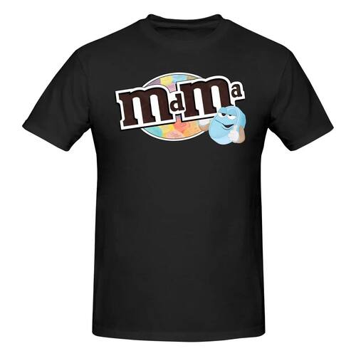 Funny MDMA M&Ms Men's T-shirt Printed Tops Are Loose and Sli