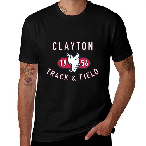 Clayton Track & Field T-Shirt custom t-shirts valentines clo