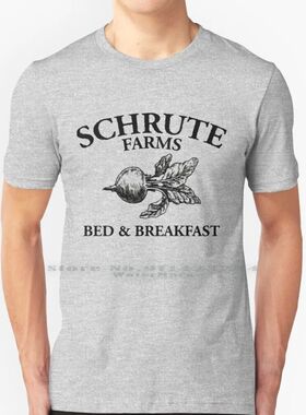 Schrute Farms-Bed And Breakfast-Logo-The Office 100% Cotton