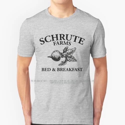 Schrute Farms-Bed And Breakfast-Logo-The Office 100% Cotton