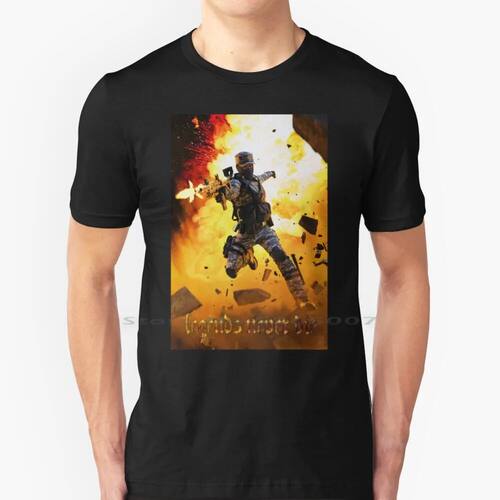 Legends Never Die 100% Cotton T Shirt Legends Never Die Stun