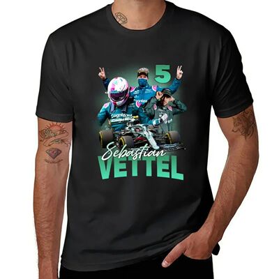 Sebastian Vettel 90s Vintage T-Shirt aesthetic clothes tees