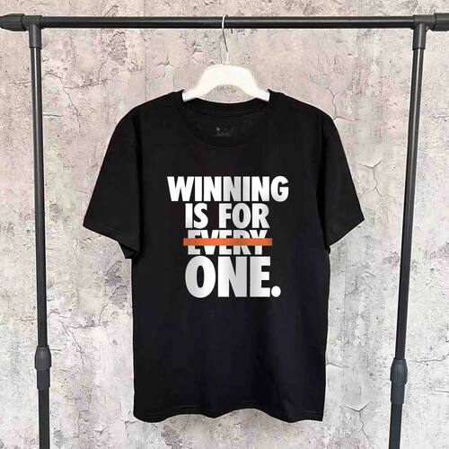 Men's Fitness Training Sports Loose T-Shirt Printed Fashion