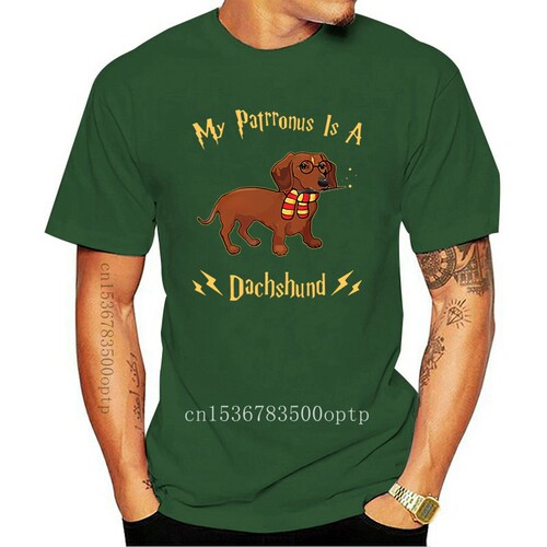 New My Patronus Is A Dachshund Shirt Dog T-Shirt Unisex Dach