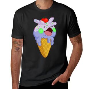 Ice Cream Goomy T-Shirt animal prinfor boys summer tops men