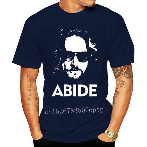 Eightin The Big Lebowski The Dude T-Shirt Men Print 100% Cot