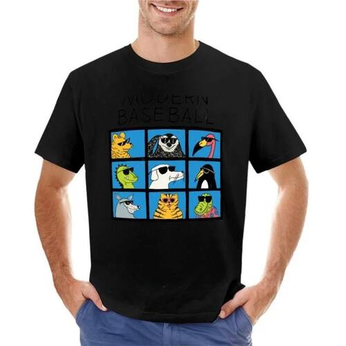 LE 2024 men summer Modern Baseball - Animal Bunch T Shirt ne
