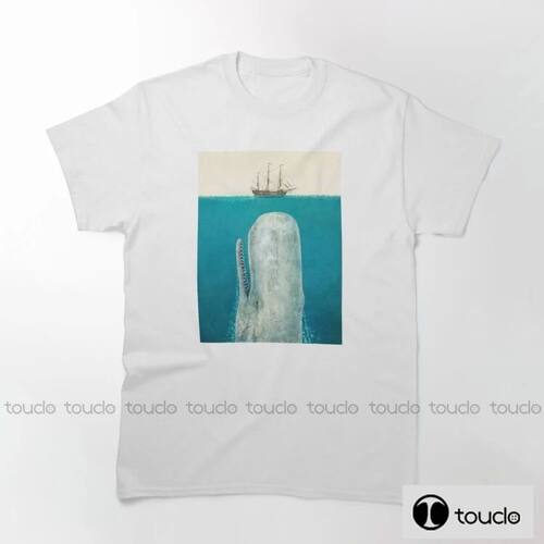 New The Whale Option Men'S Graphic Tees - Cool Novelty Desig