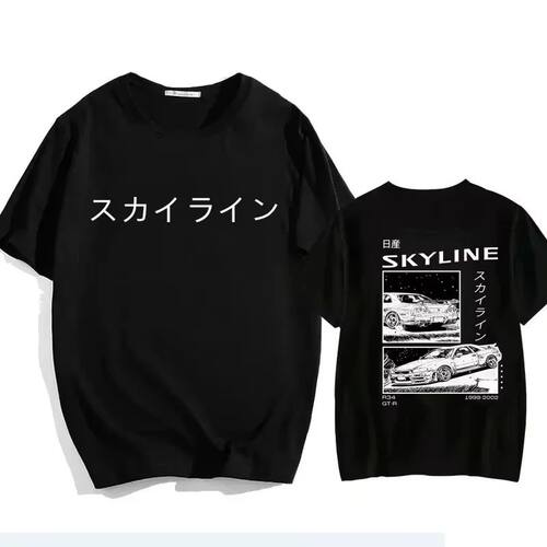 2024 Fashion Cotton T-Shirt Drift Japan Anime AE86 Inifirst