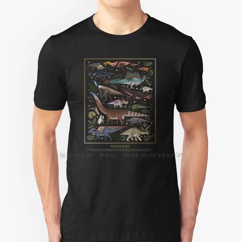 Dinosaurs 100% Cotton T Shirt World Walking With Dinosaurs P