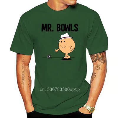 New Men T shirt MR Bowls Lawn Bowling Gift Cotton funny t-sh