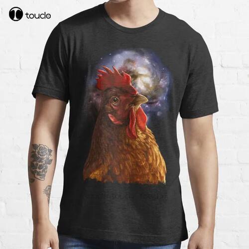 New Chicken Galaxy Chicken Chickens Space Galaxy T-Shirt Cot