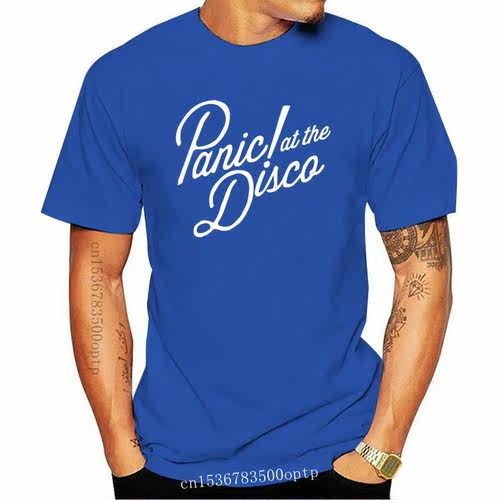 New 2021 Panic at The Disco Men's Black T-Shirt Size S-5XL M