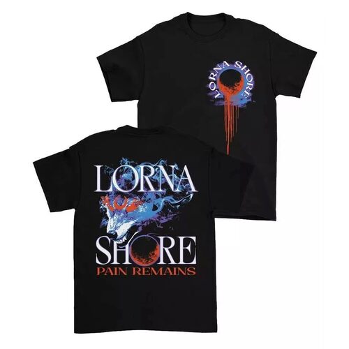 Lorna Shore Band Black Cotton Unisex T-shirt Men's Women's T