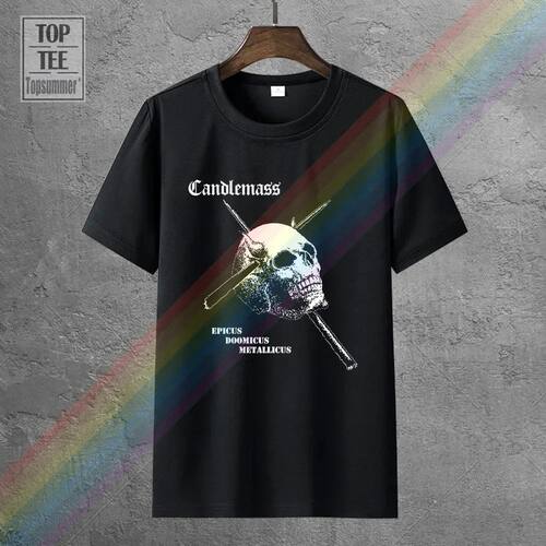 2019 New Arrival Men T Shirt New Fashion Men Candlemass Meta