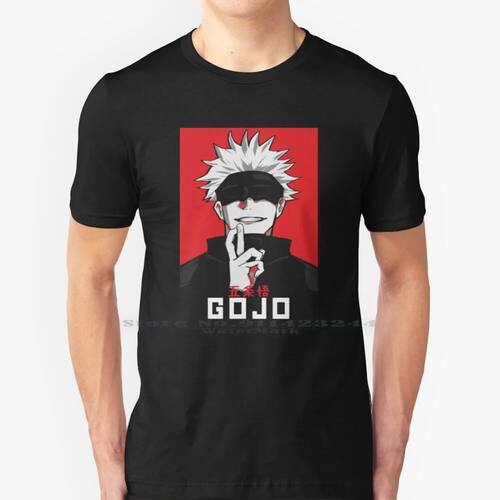 Gojo 19 100% Cotton T Shirt Jujitsu Kaisen Sukuna Gojo Jujus