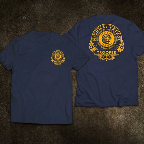 Florida Highway Patrol Trooper Motorcycle Unit Department T