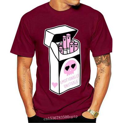 New Emotionally Unstable Kawaii Pastel Goth Cigarette Men'S