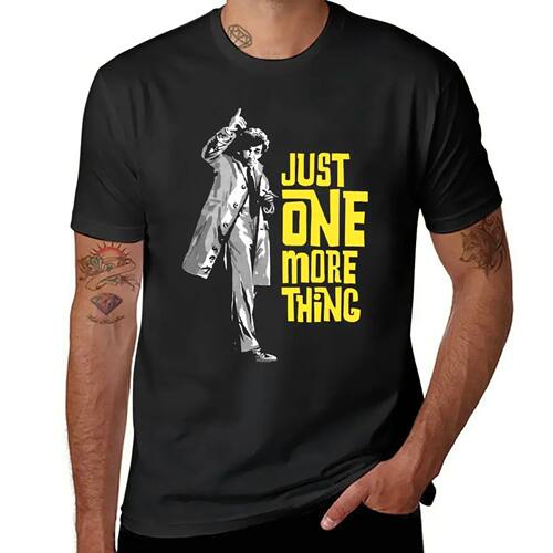 Columbo - Just One More Thing t-shirt black t-shirts animal