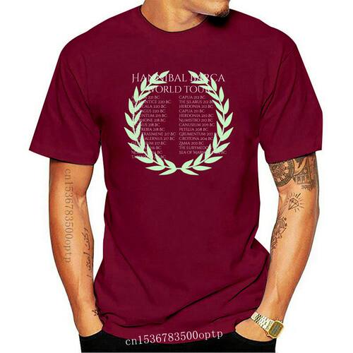 Hannibal Barca World Tour T shirt carthago carthaginian hann