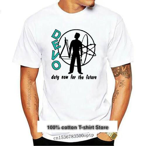 Devo Duty Now For The Future-Camiseta Unisex, camisa Retro,