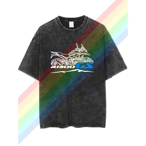 2025 Summer Vintage Cotton Gs 1300 Adventure Motorcycle T-sh