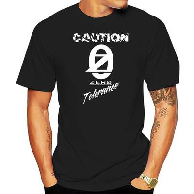 Men T Shirt ( ZERO ) Tolerance  T shirt Apparel Women T-Shir