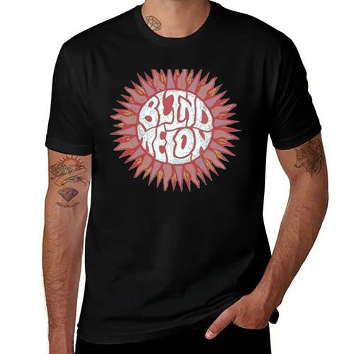 BLIND MELON SUN LOGO T-Shirt vintage t shirts basketball gra