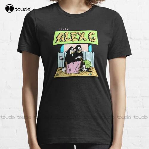 New (Sandy) Alex G Dead Logo T-Shirt Cotton Tee Shirt baseba