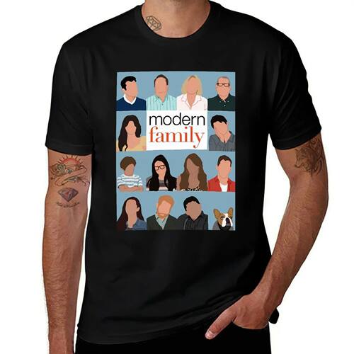 Modern Family T-Shirt cute tops quick-drying funny meme t-sh