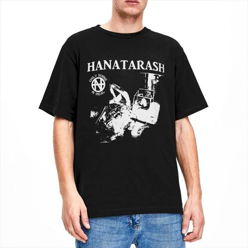 LE Unique Band HANATARASH Music Rock T-Shirts Men Women's Te