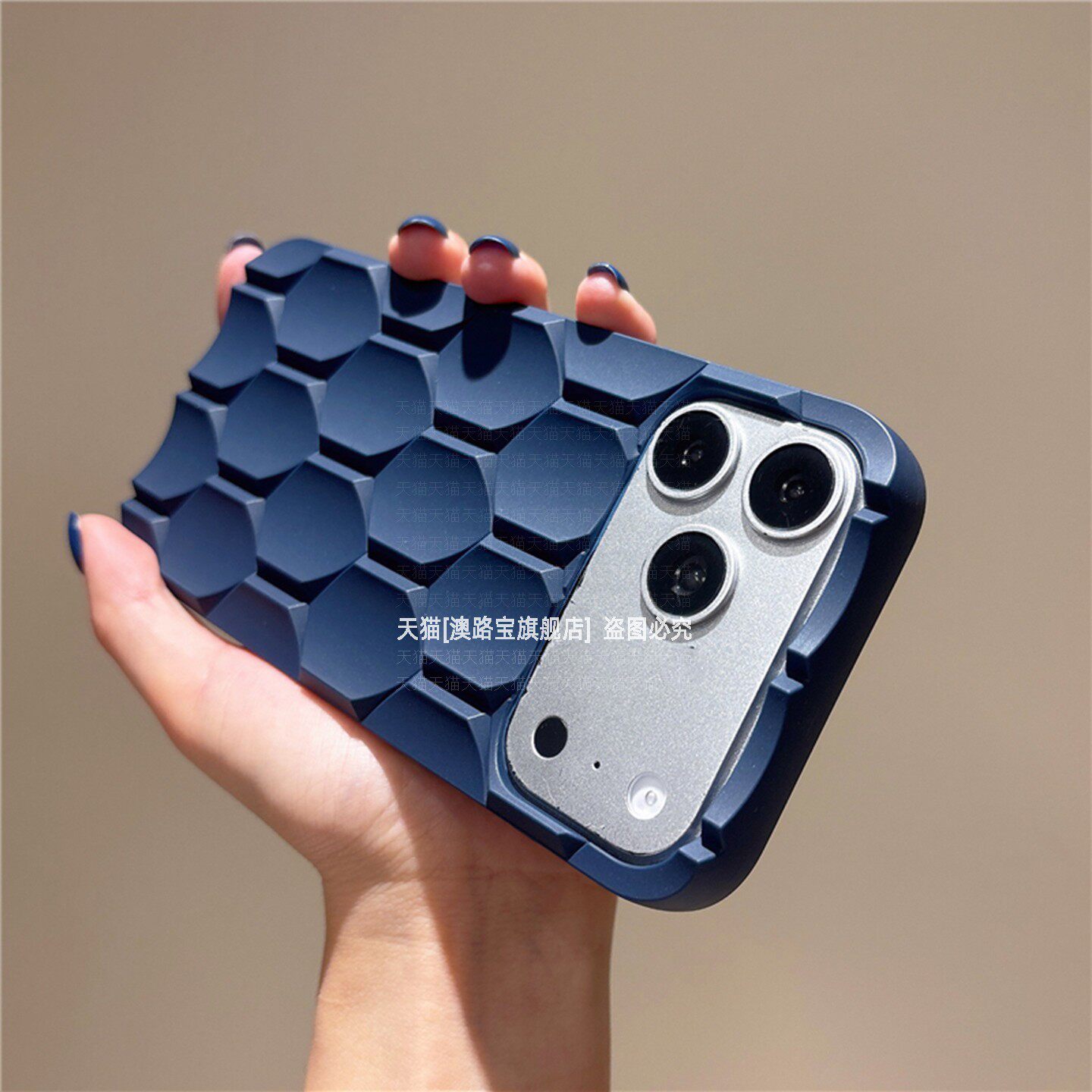 创意立体蜂巢适用苹果17PROMAX手机壳iPhone16纯色硅胶15全包防摔14高级感13个性男女12pormax新款ip外壳pr0