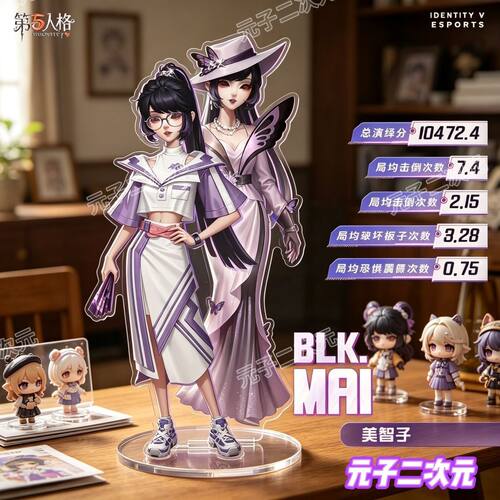 第五人格BLK战队桌面立牌