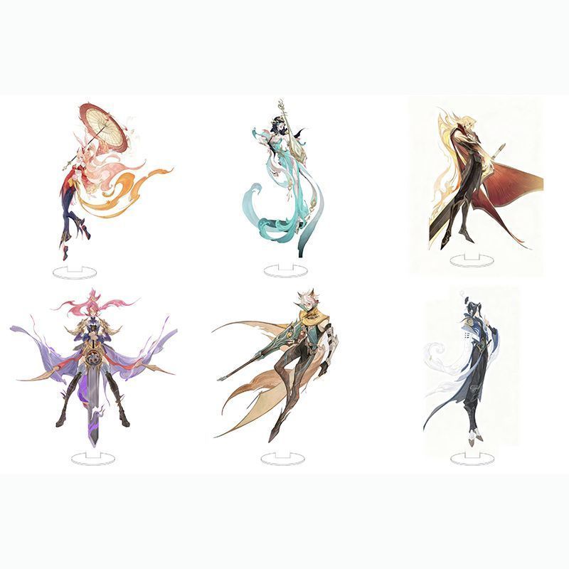 王者荣耀十周年周边亚克力立牌