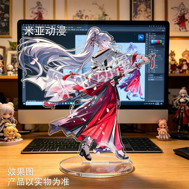 鸣潮自星海尽处回响绯雪立牌