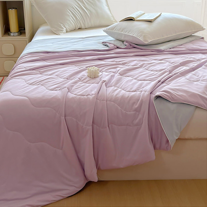 A类母婴级双面超冷感夏凉被空调被学生宿舍夏季薄被可水洗,床上用品,化纤被,淘宝优惠券,粉丝福利购,淘宝优惠卷