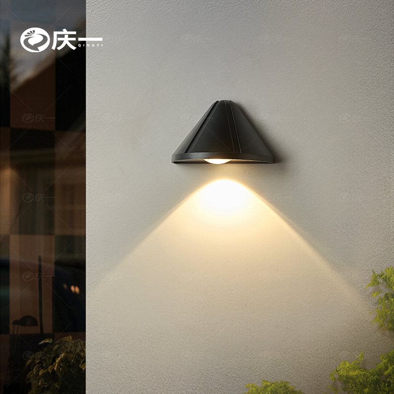 室内室外通用防水户外壁灯LED门口招牌logo射灯外墙壁灯