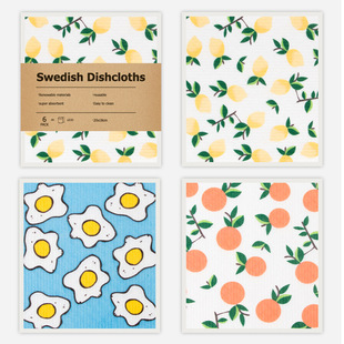 Thickened dishwashing cloth sponge absorbs  dishwashing