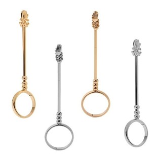 Rack Vintage Metal Cigarette Clip Ring Finger Women Holder